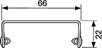 Решётка Tece TECEdrainline Drops 6 009 30 90 см