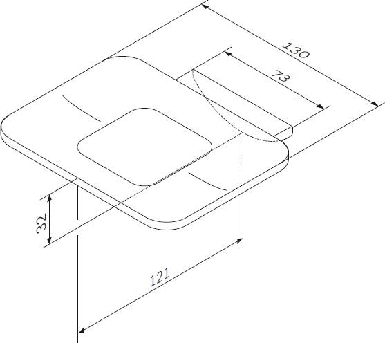 Мыльница AM.PM Inspire 2.0 A50A34200, хром