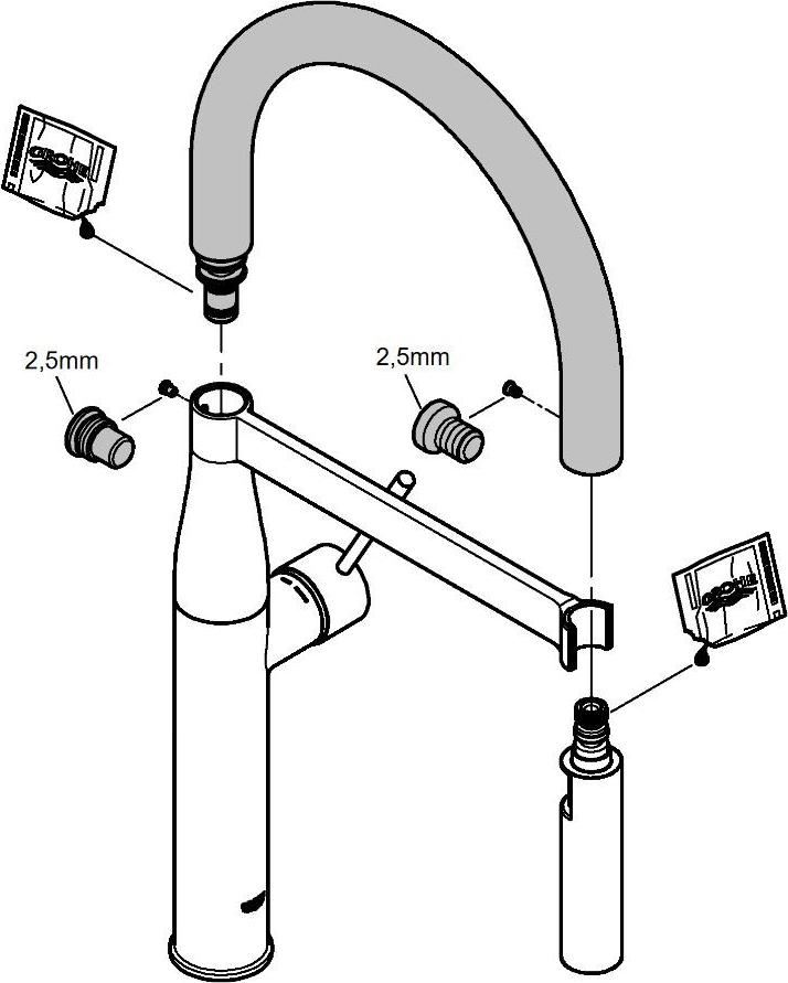 Излив Grohe Essence 30321YR0