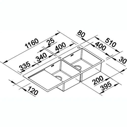 Кухонная мойка Blanco Zerox 513706 серый