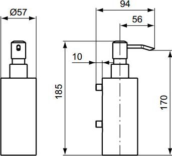 Дозатор Ideal Standard Connect