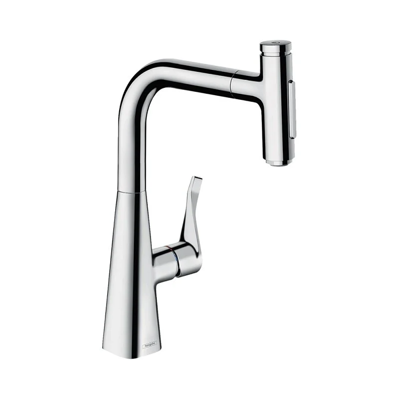 Смеситель для кухни Hansgrohe Metris Select 73817000 хром