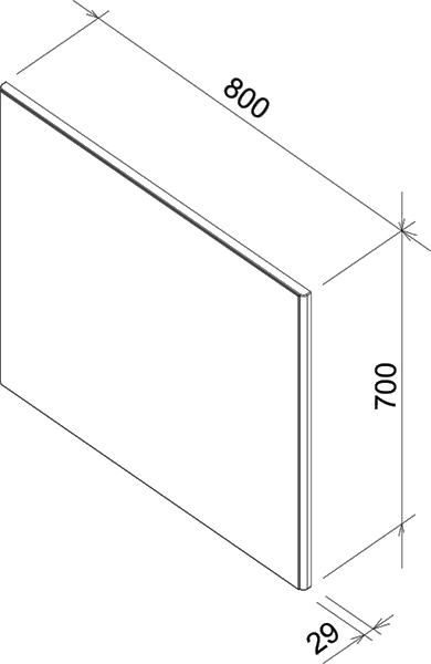 Мебель для ванной Ravak Ring 80 белая