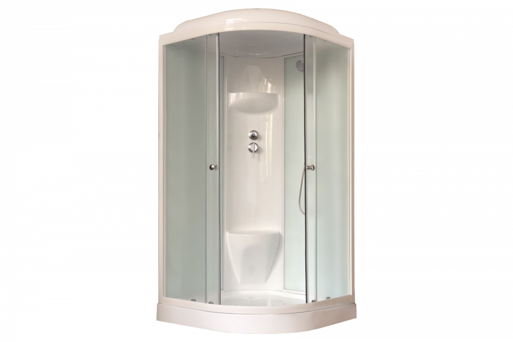 Душевая кабина 100х100 см Royal Bath НК RB100HK6-WC стекло матовое