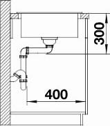 Кухонная мойка Blanco Sity XL 6 S 525056 антрацит-апельсин