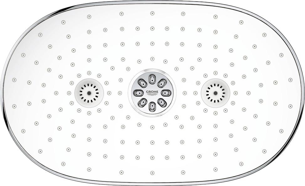 Верхний душ Grohe Rainshower SmartControl Duo 26254LS0 белая луна