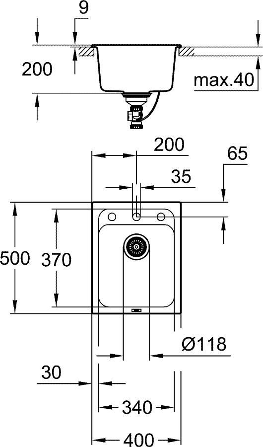 Кухонная мойка Grohe K700 31650AP0