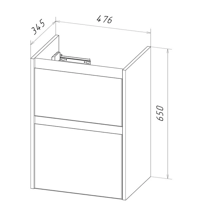 Тумба под раковину Lemark Combi LM03C50T белый