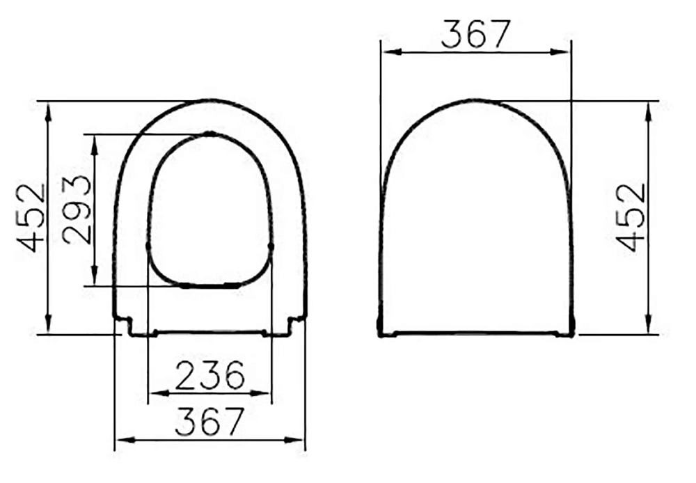 Подвесной безободковый унитаз Vitra Sento 7748B020-0101 крышка микролифт, цвет матовый тауп