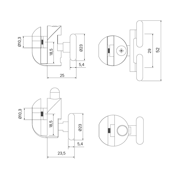 Ролики Iddis Optima Home 966M23C4DZ хром