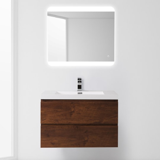 Тумба для комплекта BelBagno LUCE-800-2C-SO-PL polissandro