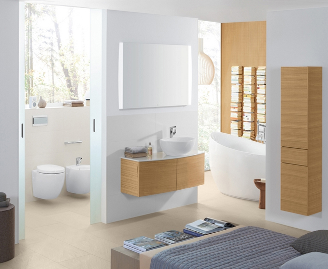 Тумба для комплекта Villeroy & Boch Aveo new generation 100 pure oak