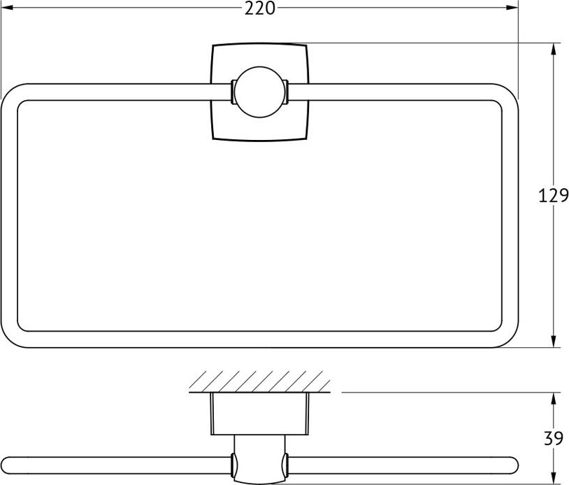 Полотенцедержатель FBS Esperado ESP 022