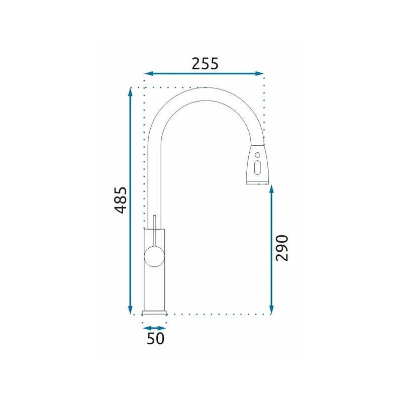 Смеситель для кухни Rea Nest REA-B2058 золото