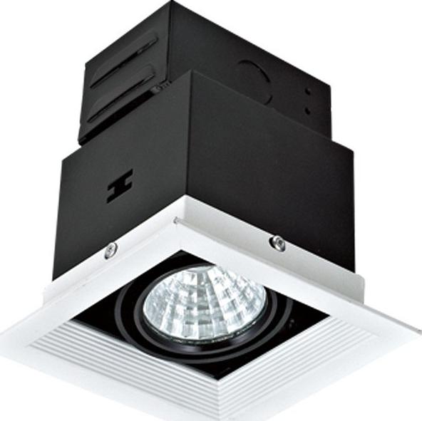 Встраиваемые светильники Ideal Lux Opzione OPZIONE 535.1-5W-WT/BK