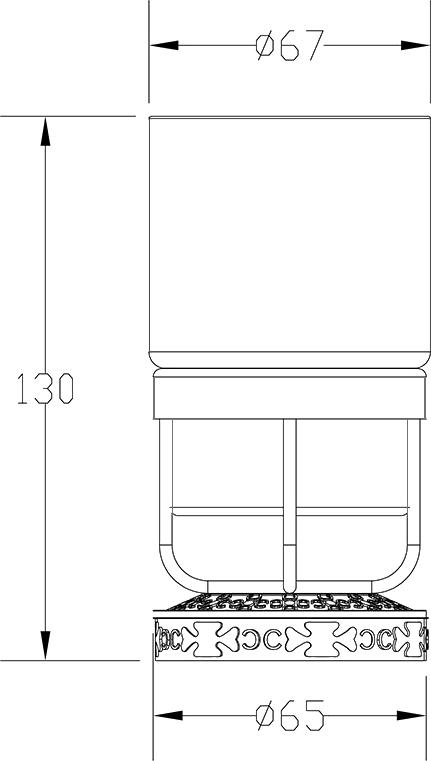 Стакан Zorg Antic AZR 24 BR