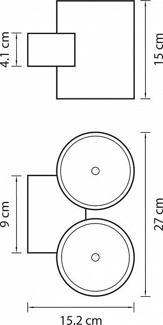 Светильники на штанге Lightstar Paro LED 372674