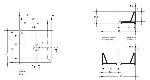 Раковина накладная White Stone Tank WS01901F белый