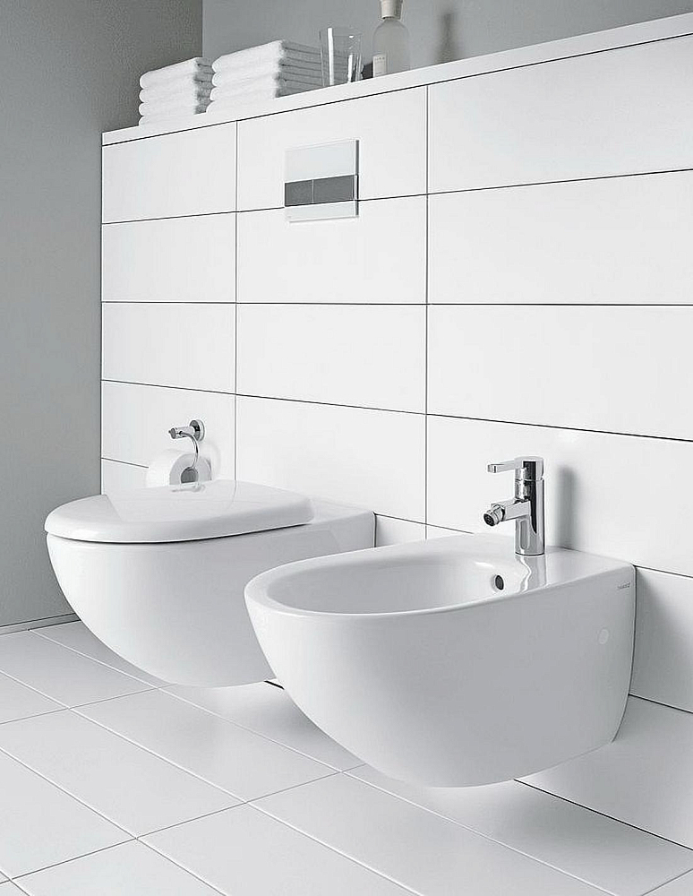 Подвесной унитаз Duravit Architec 45720900A1 безободковый с сиденьем микролифт