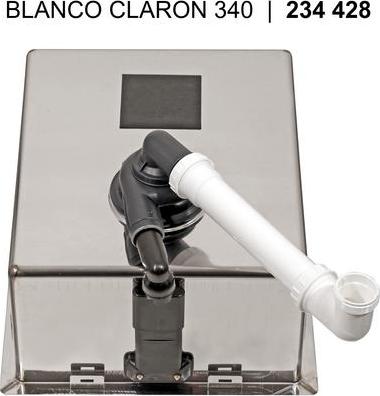 Кухонная мойка Blanco Claron 340-IF Durinox 523388