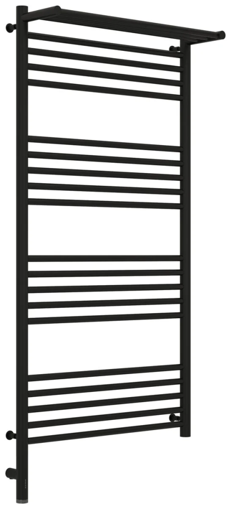 Полотенцесушитель электрический Сунержа Богема 3.0 с 1 полкой 31-5806-1260 черный