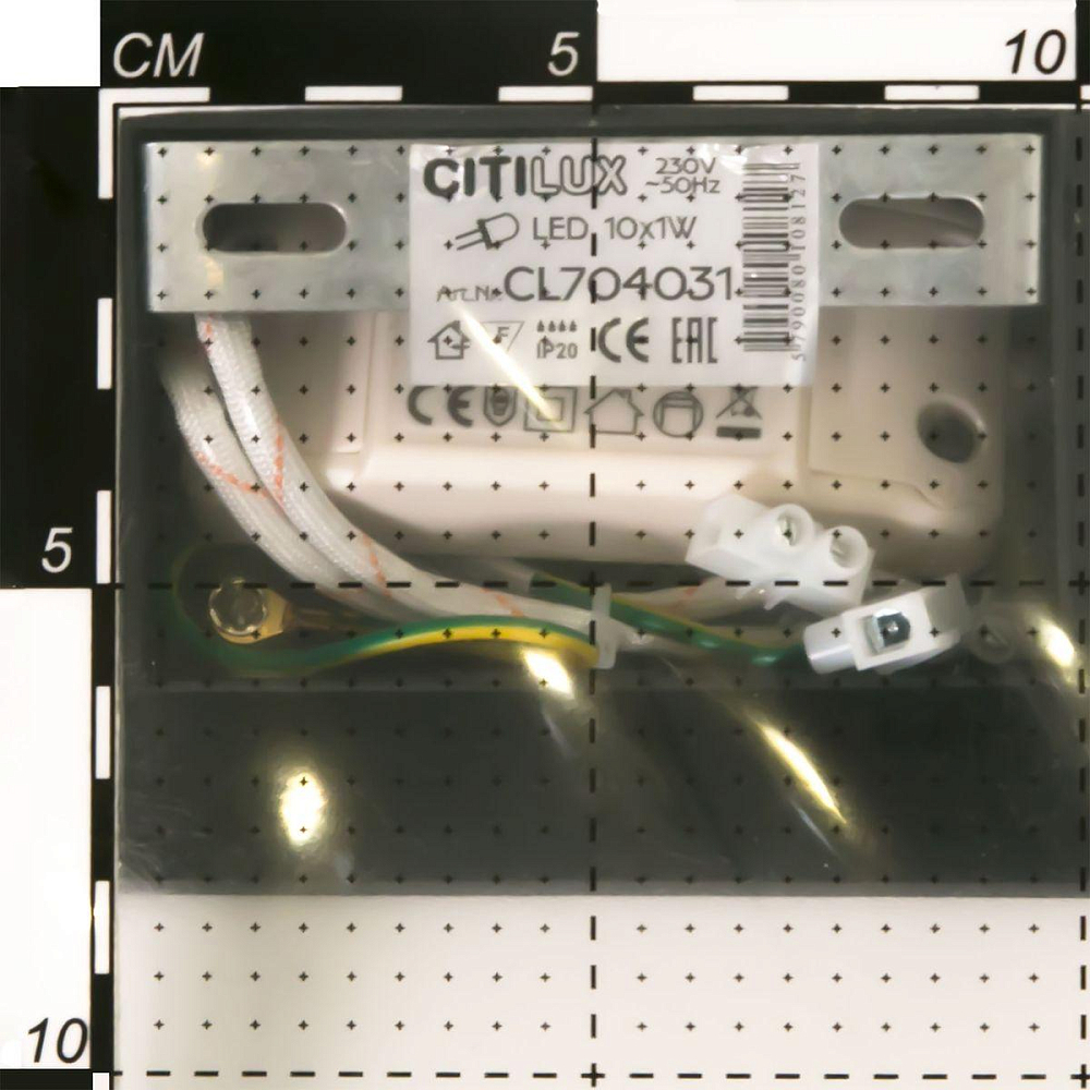 Настенный светильник Citilux Декарт-3 CL704031N