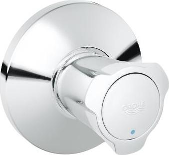 Внешняя часть вентиля Grohe Costa L new 19808001 синяя маркировка, хром