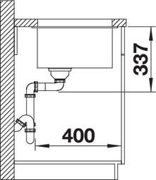 Кухонная мойка Blanco Subline 800-U 523147 шампань