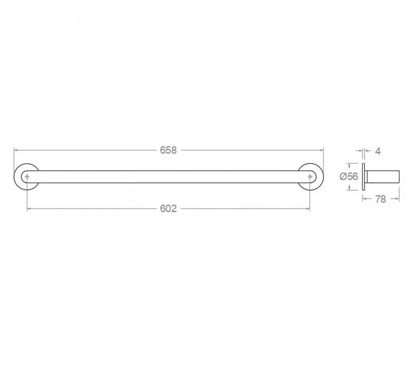 Полотенцедержатель Ramon Soler Accesorios TOAL02IC серый