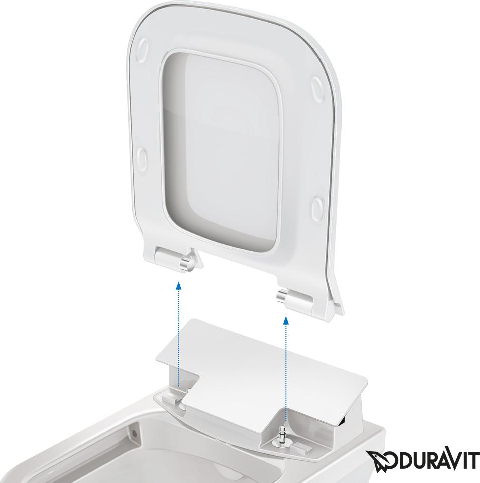 Крышка-биде Duravit SensoWash Slim 611400002000300 для P3 Comforts