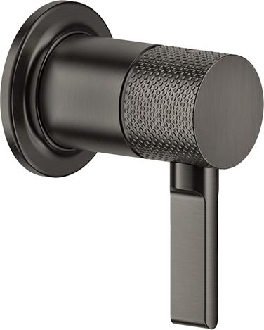 Смеситель для душа Gessi Inciso 58109#707, brushed black metal pvd