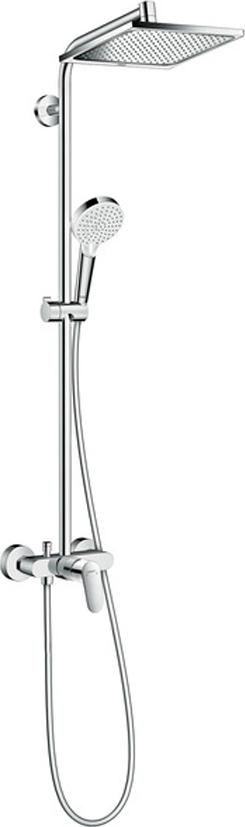 Душевая стойка Hansgrohe Crometta E 240 1jet Showerpipe 27284000, хром