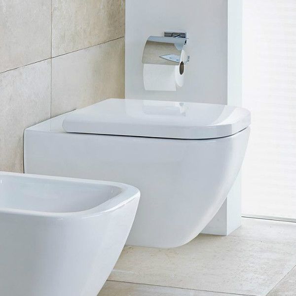 Подвесной унитаз Rimless Duravit Happy D.2 2222090000 безободковый