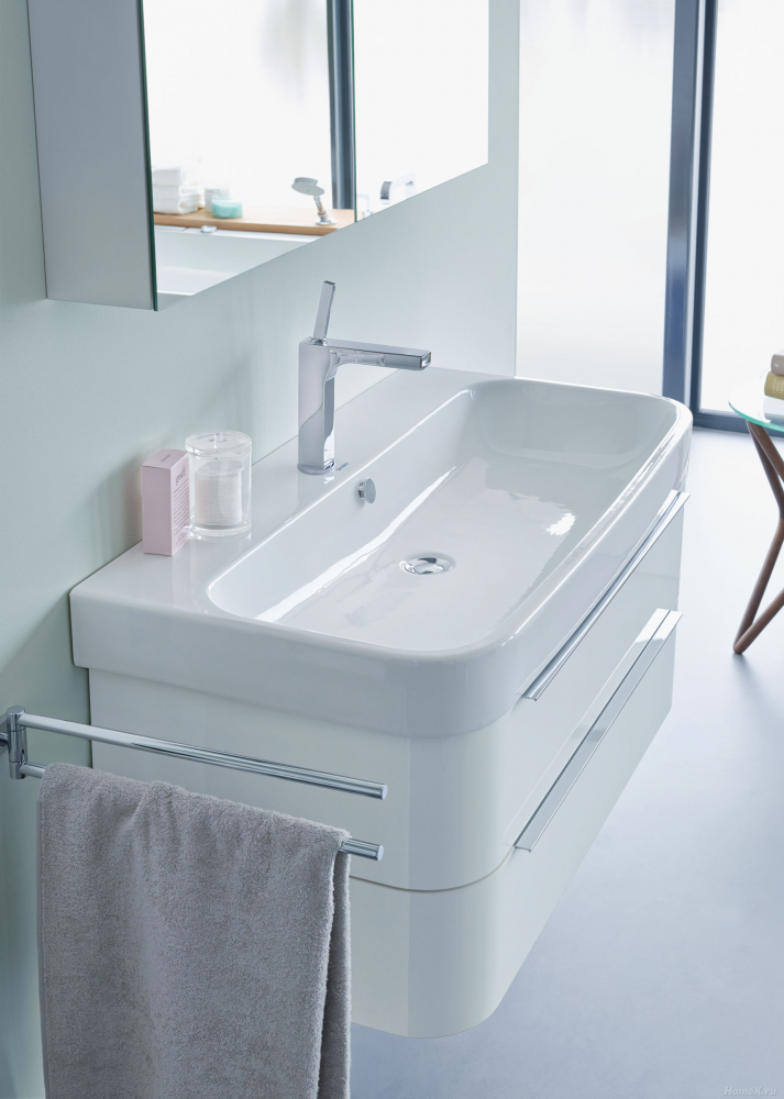 Тумба с раковиной Duravit Happy D.2 65 белая