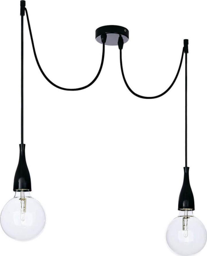 Подвесной светильник Ideal Lux Minimal SP2 Nero Opaco 112671