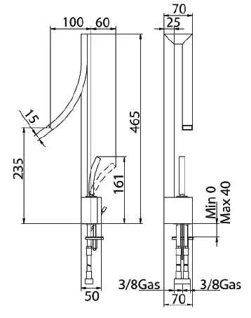 Смеситель для раковины Bandini Seta 771320PN00 хром