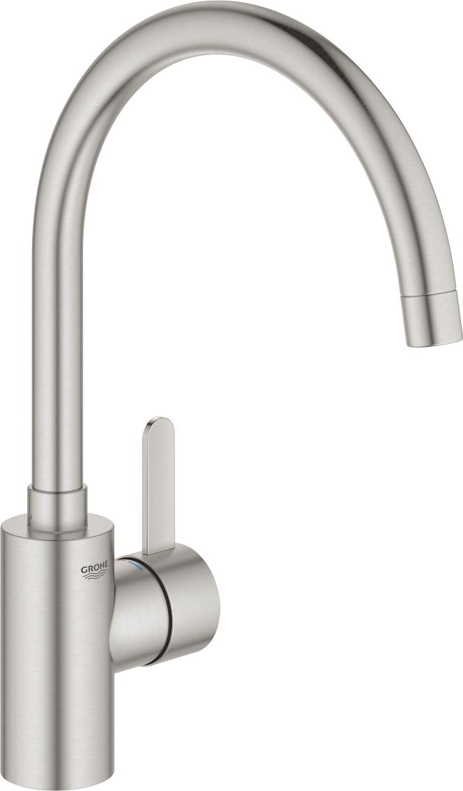 Смеситель для кухонной мойки Grohe Eurosmart Cosmopolitan 32843DC2 суперсталь