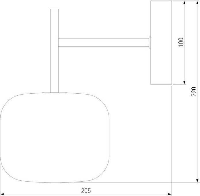 Бра Eurosvet Jar 70128/1 золото