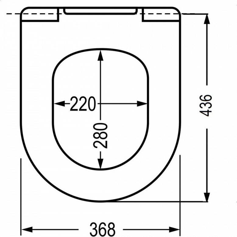 Крышка-сиденье Haro Kano 537862 с микролифтом, белый