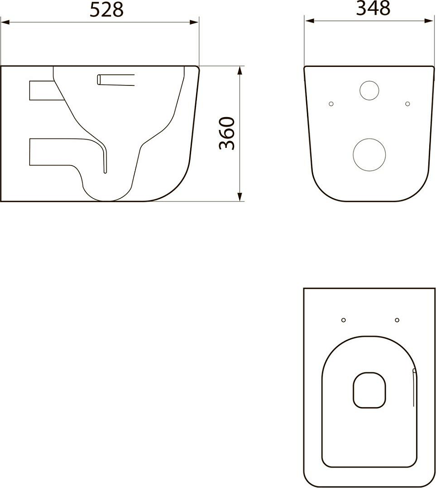 Комплект инсталляции OLI 80 ECO + кнопка Slim, OLI + Унитаз Point Меркурий