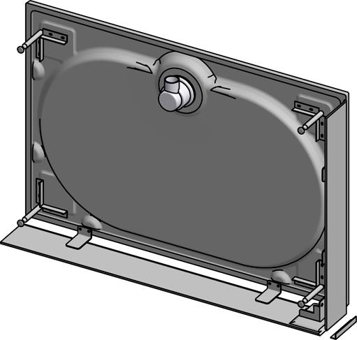 Поддон для душа GuteWetter Deluxe 120x80x16 Q терракот