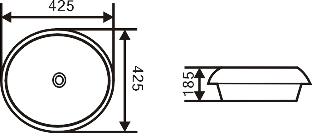 Рукомойник Sturm Essential Shell ST-SH524220-NBNCR