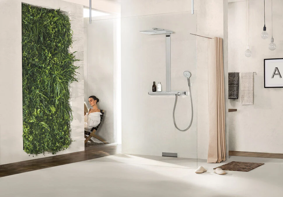 Душевая система Hansgrohe Rainmaker Select 460 27029400 хром, белый