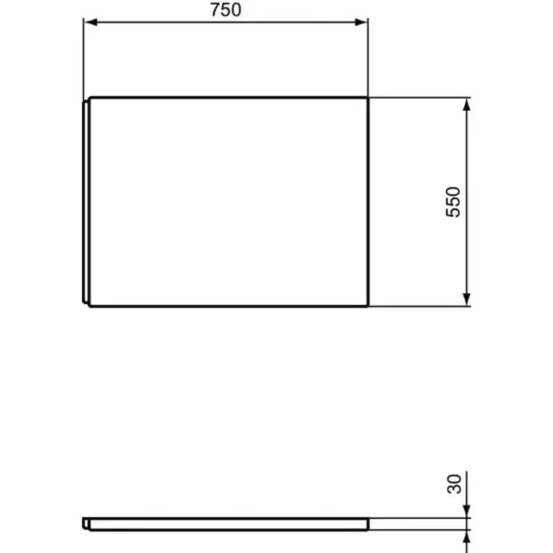 Панель боковая Ideal Standard T478901