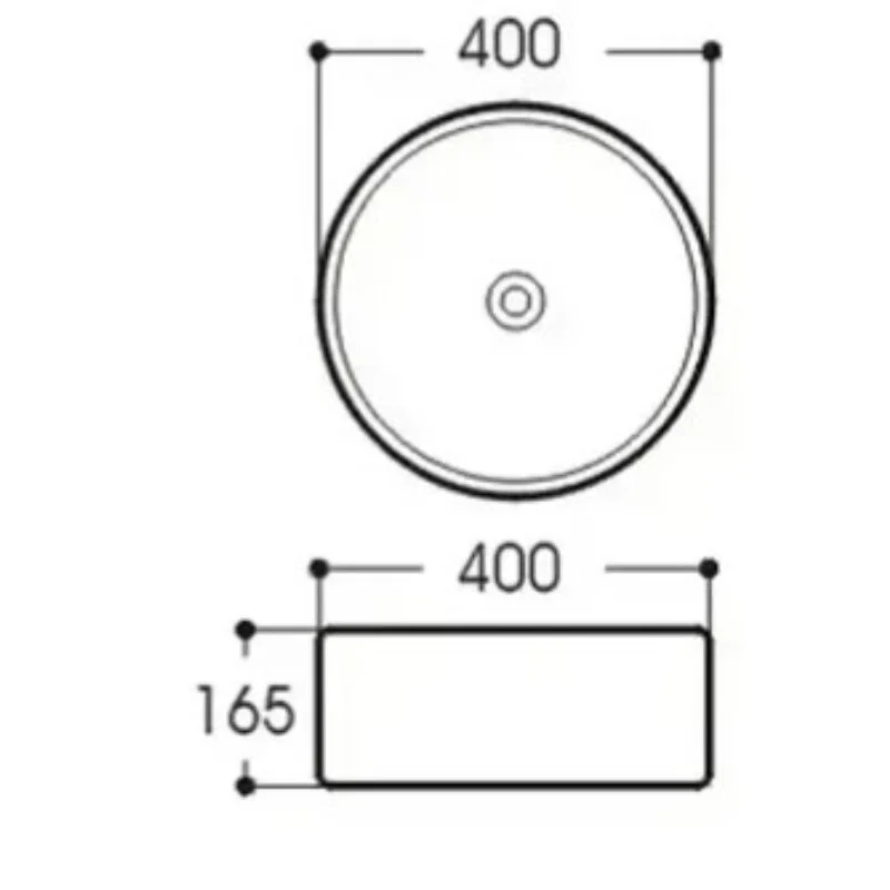 Раковина накладная Акватек AQ5118-MW белый