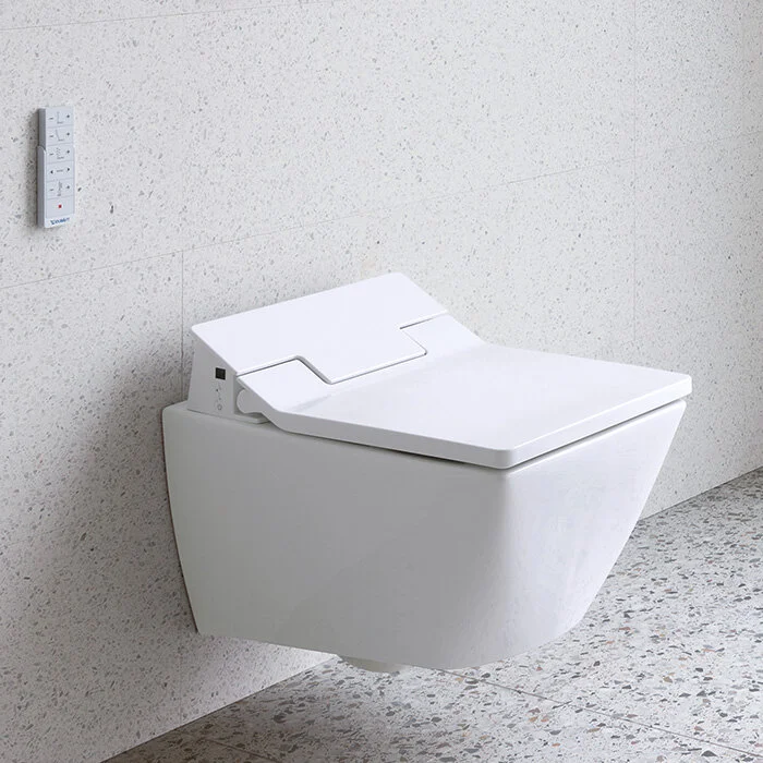 Унитаз Duravit Viu 2511590000 37 x 57 см подвесной, безободковый, с креплением Durafix, белый