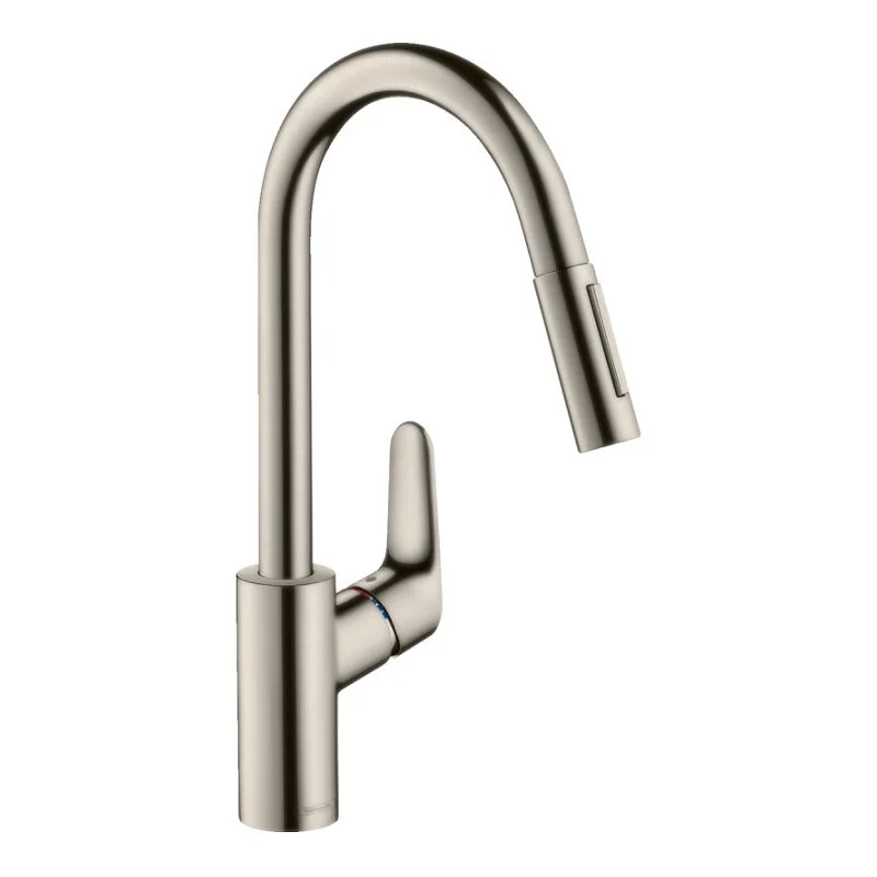 Смеситель для кухни Hansgrohe Focus 73880800 серый