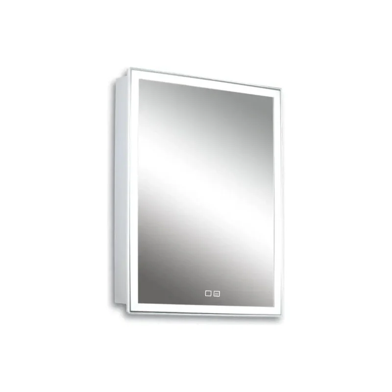 Зеркальный шкаф Silver Mirrors Киото flip LED-00002681 белый