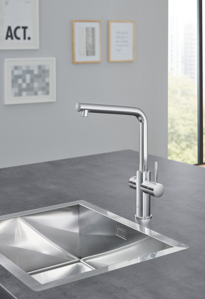 Смеситель Grohe Red II Duo 30327001 для кухонной мойки с водонагревателем