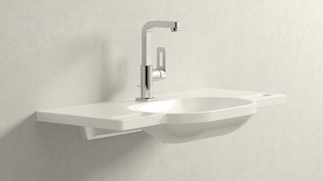 Смеситель Grohe Quadra 23297000 для раковины